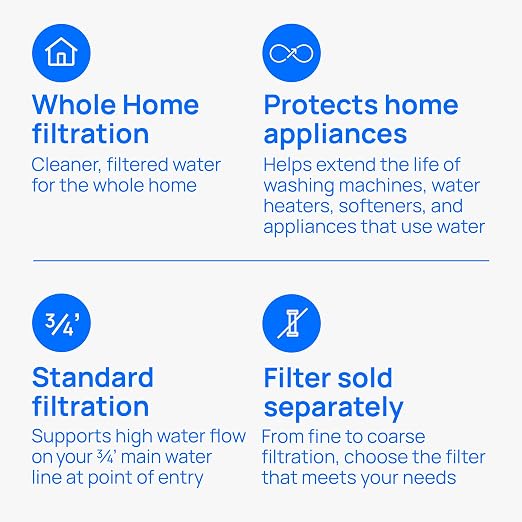 Culligan HF-150A Whole House Water Filter Housing