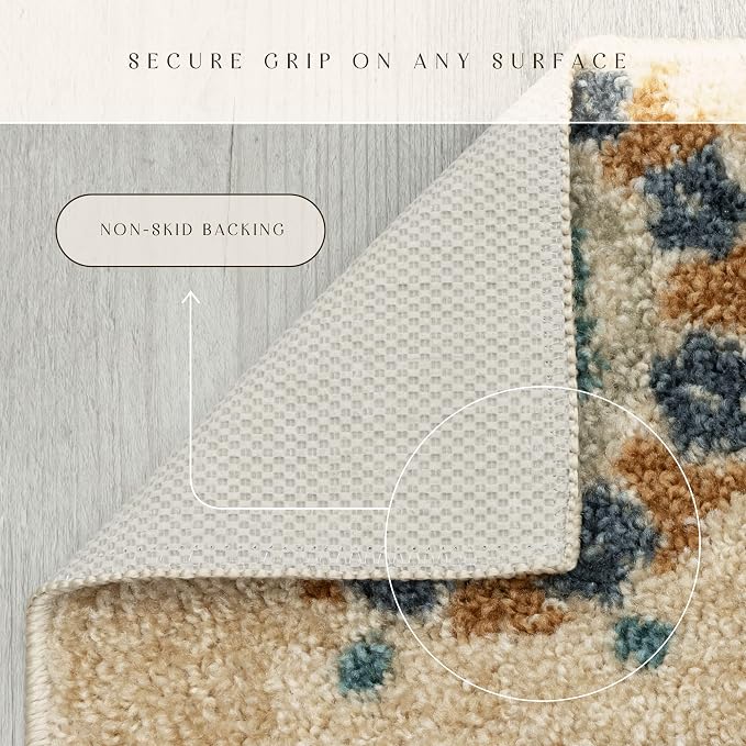 Maples Rugs Reggie Floral Kitchen Rug
