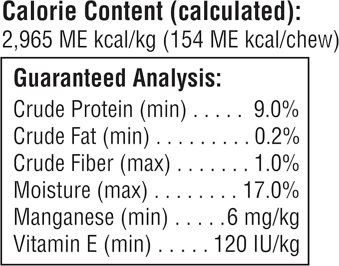 SmartBones Small Bones Chicken & Peanut Butter No-Rawhide Dog Chews, 11 oz., Count of 6