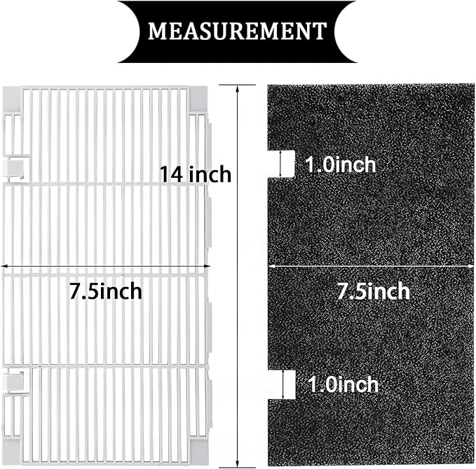 Dianrui 2 PCS RV for Dometic A/C Vent Cover Replacement, Duo-Therm Air
