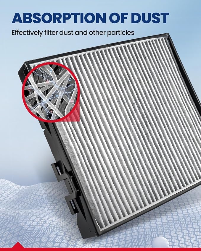 KAX Cabin Air Filter with Activated Carbon, CF10745 Replacement