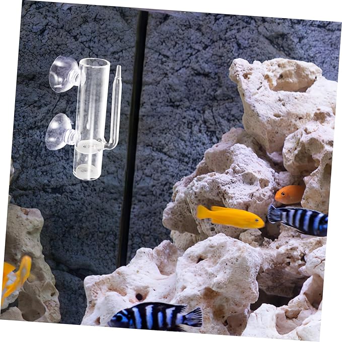 VOSAREA 1set Glass Shrimp Hatchery Box Suction Incubator for Brine Shrimp Eggs Fish Breeder Container with Isolation Design Easy to Clean for Aquatic Farming
