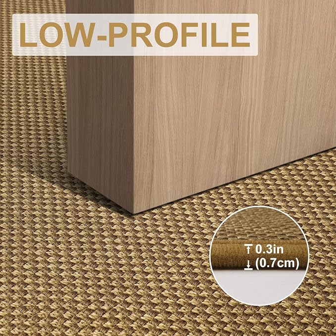 LEKEEPGO Door Mat 36"x59", Non Slip Door Mat Indoor Entrance, Rubber Backing