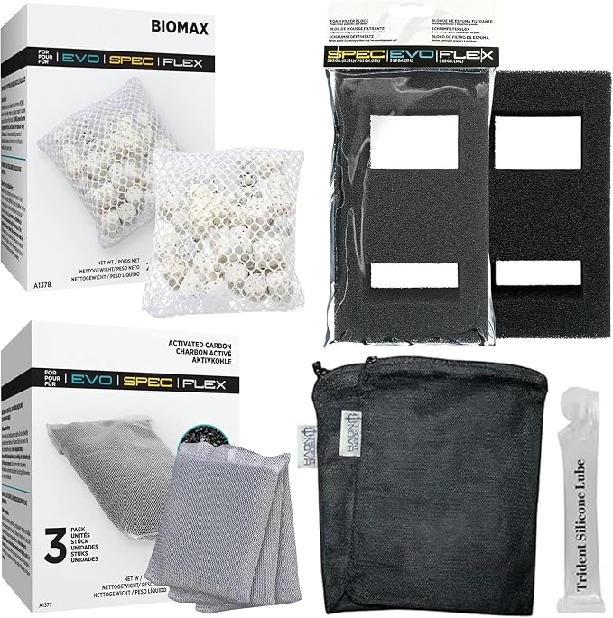 SPEC | EVO | Flex Maintenance & Replacement Filter Media Kit, Including Trident