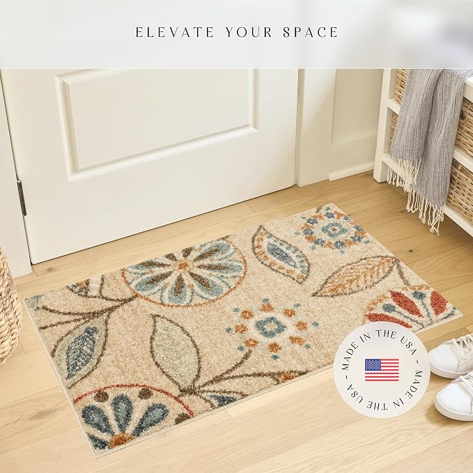 Maples Rugs Reggie Floral Runner Rug