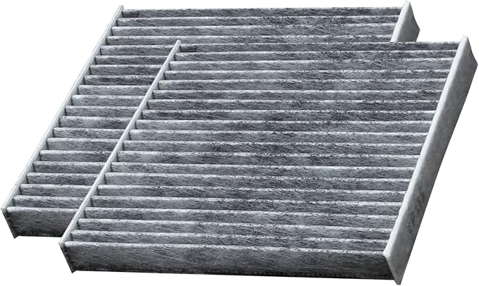 EPAuto CP285 Premium Cabin Air Filter includes Activated Carbon, 2 Packs
