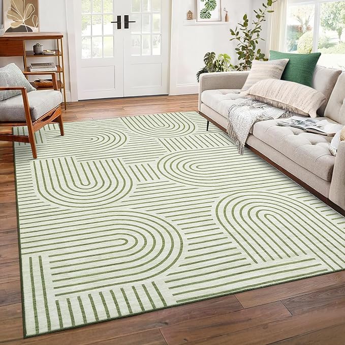 ROYHOME Washable Rug 6x9 Area Rugs
