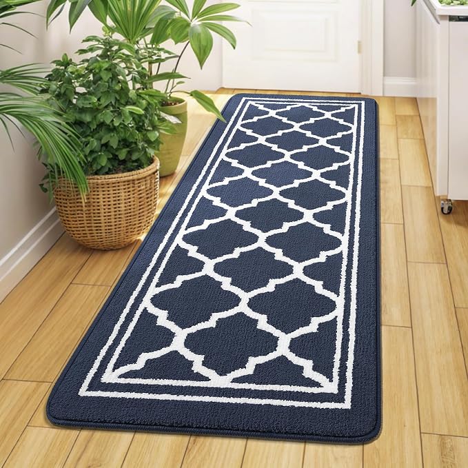Buganda Runner Indoor Door Mat, Dirt-Resistant and Absorbent Doormat, Low