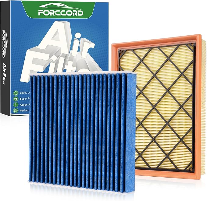Cabin & Engine Air Filter Fits for Escape 2020-2026 1.5L/2.0L; Bronco Sport