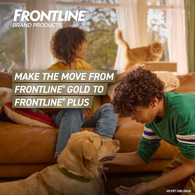 FRONTLINE Gold Flea & Tick Treatment for Small Dogs Up to 5 to 22 lbs., Pack of 6
