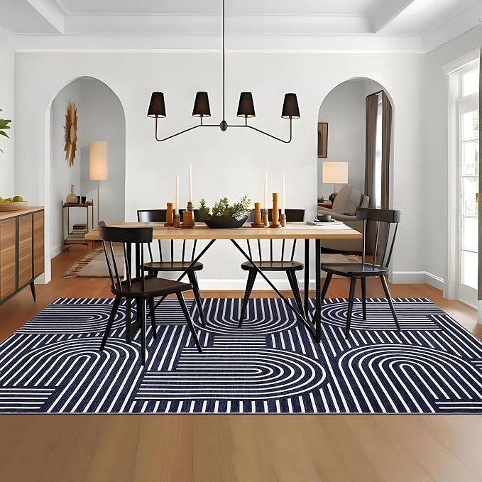 ROYHOME Washable Rug 8x10 Area Rugs