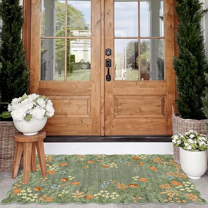 Floral Outdoor Rug