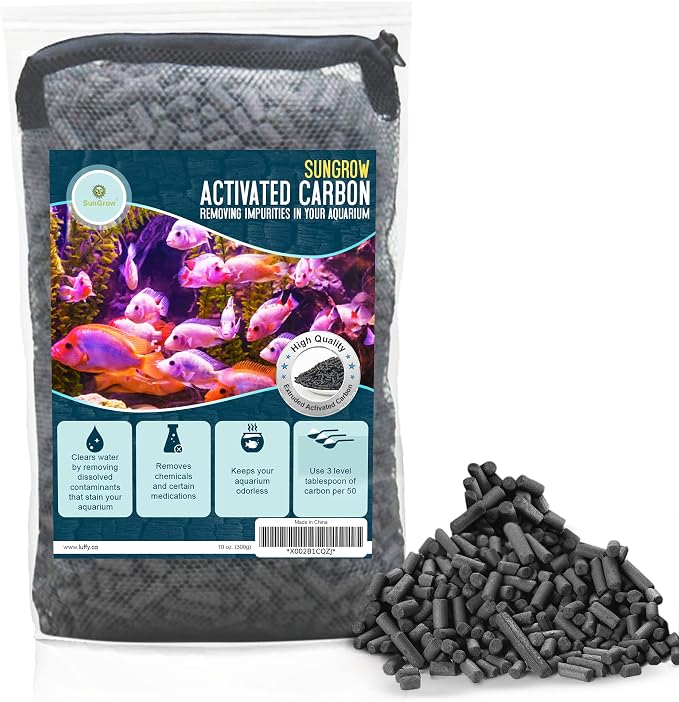 SunGrow 10 oz Activated Carbon,