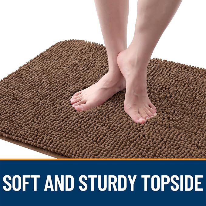 OLANLY Dog Door Mat for Muddy Paws 45x27, Absorbs Moisture and Dirt, Absorbent