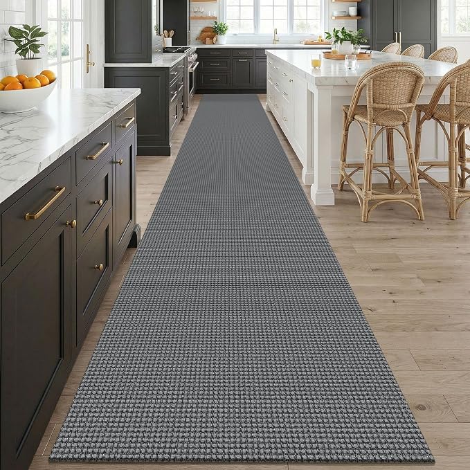 KOZYFLY 3x20 Runners Rugs for Hallway, Extra Long Washable Runner Rug, Non Slip
