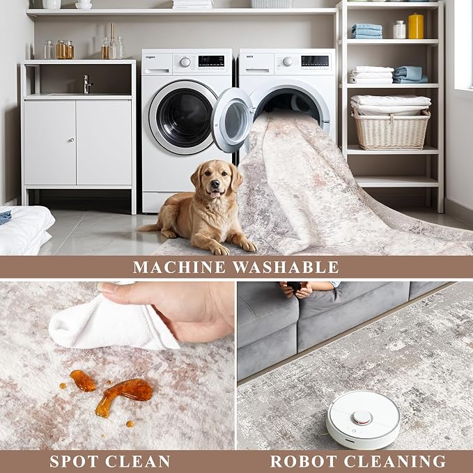 2x3 Washable Non-Slip Area Rug