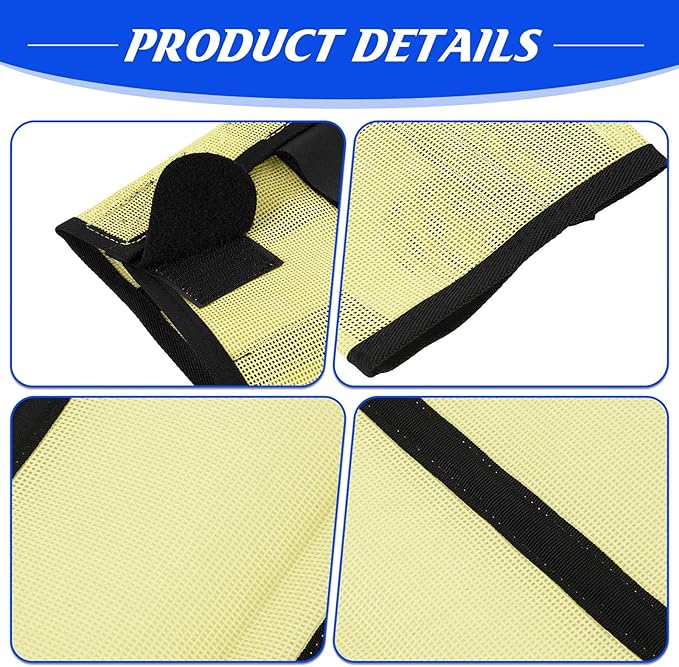 Set of 16 Mesh Fly Boots for Horse Breathable Mesh Horse Boots Protective Horse Leg Wraps Horse Leggings for Preventing Flies and Mosquitoes Bites