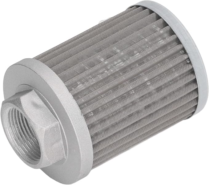 WALFRONT Hydraulic Suction Filter Stainless Steel Oil Filter 40LMin Rate