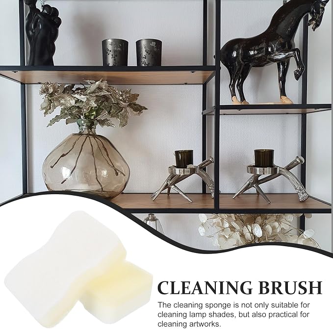15pcs Lampshade Cleaner Sponge Set Dry Fabric Cleaning Sponges