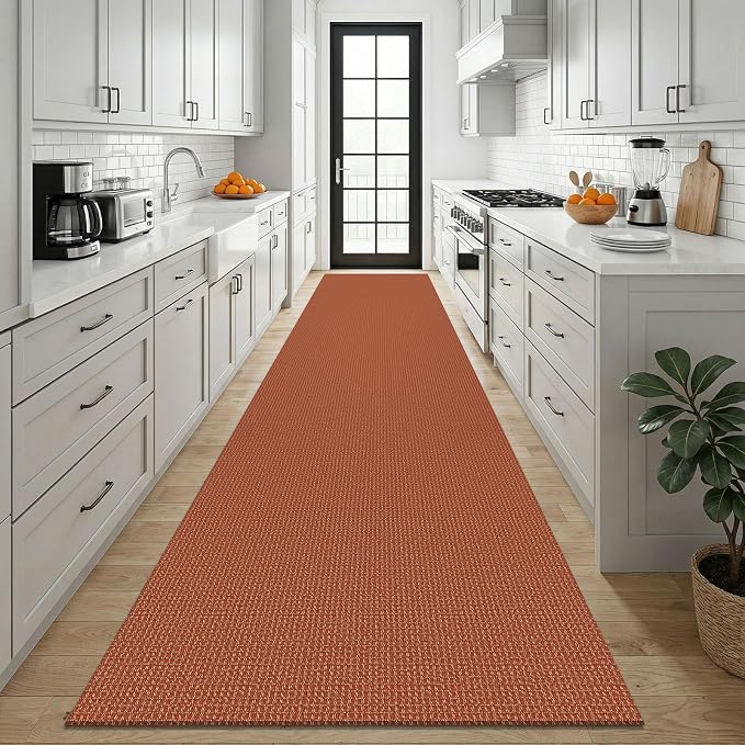 KOZYFLY Orange 3x12 Runners Rugs