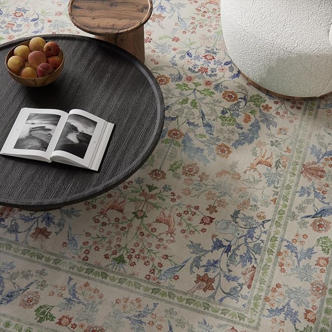 Washable Area Rugs for Living Room: 6x9 Bedroom Rug Vintage Area Rug Stain