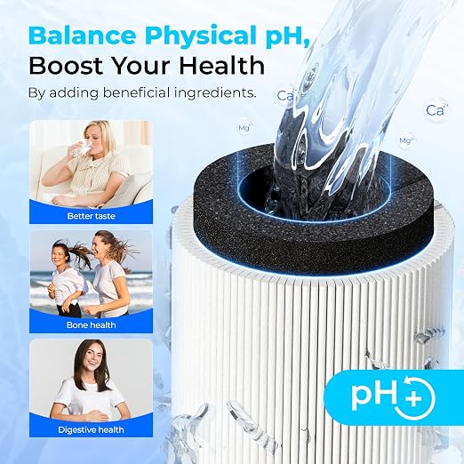 Waterdrop TSB-ALK 8 Layer Slightly Alkaline Under Sink Water Filter System