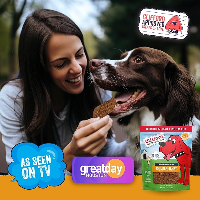 Chicken Jerky Dog Treat Chicken Strips Dog Jerky Treats for Dogs Canine Snacks Natural Canine high Protein Grain Free Snacks for Small and Large Dogs 6 oz