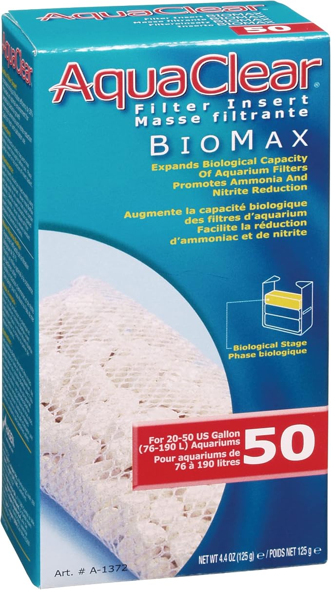 AquaClear BioMax Biological Material Remover Inserts – Replacement Chemical