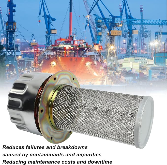 Hydraulic Air Filter 10µm Screen High Performance Easy Install Removable Filter