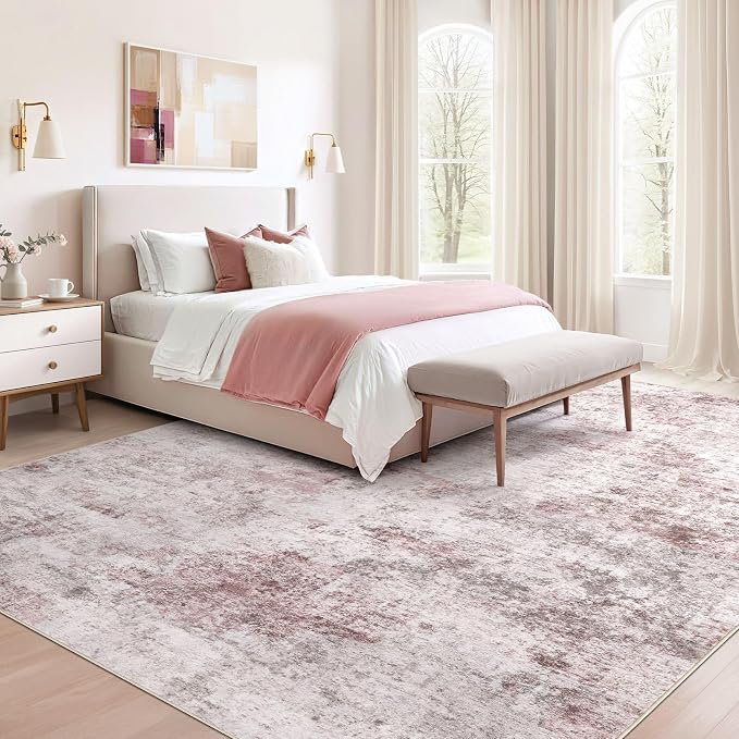 UERMEI 5x7 Washable Area Rug
