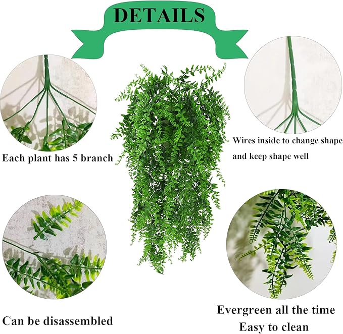Grddaef Bearded Dragon Tank Accessories, Reptile Hideout Bridge Climbing Plants & Jungle Vines and Leaves Terrarium Decoration for Lizard Frog Snake Gecko Crab Chameleon