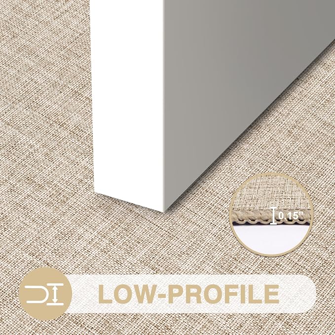 LEKEEPGO Ultra Thin Indoor Door Mat 17"x29", Low-Profile Door Mat Indoor