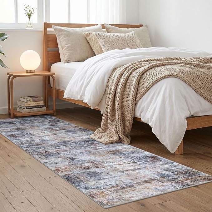 IOHOUZE Abstract Runner Rug 2x6 Ft Washable Runners