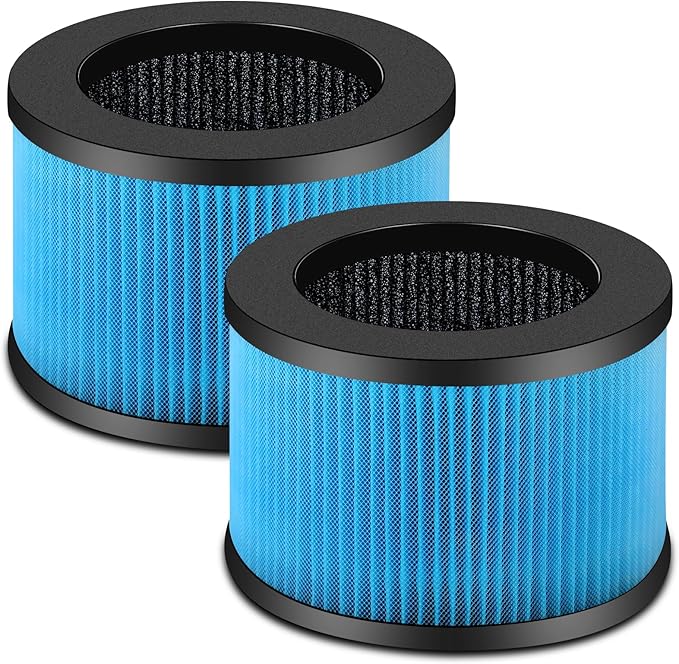 2 Pack MK01 MK06 Air Filter Replacement Compatible