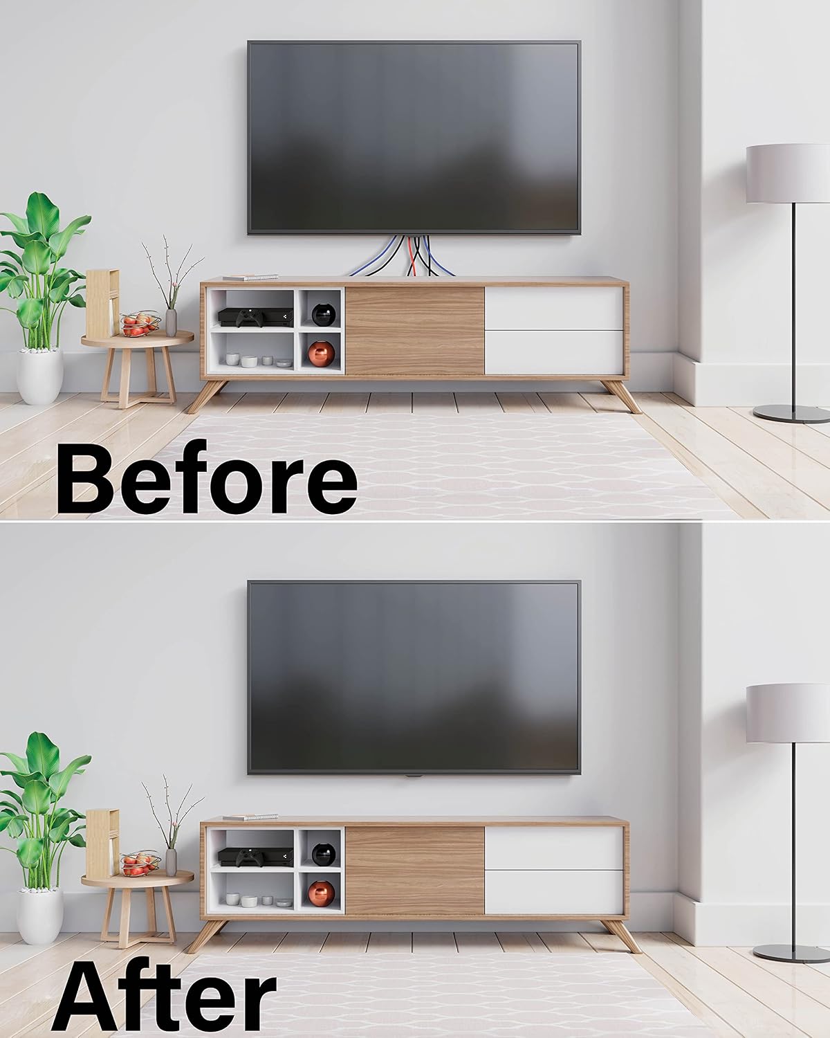 Made for Amazon In-Wall Power & Cabling Kit for Wall Mounted TVs