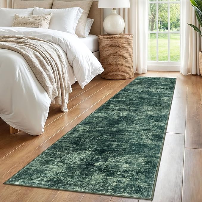 IOHOUZE Abstract Runner Rug 2x8 Ft Washable Runners