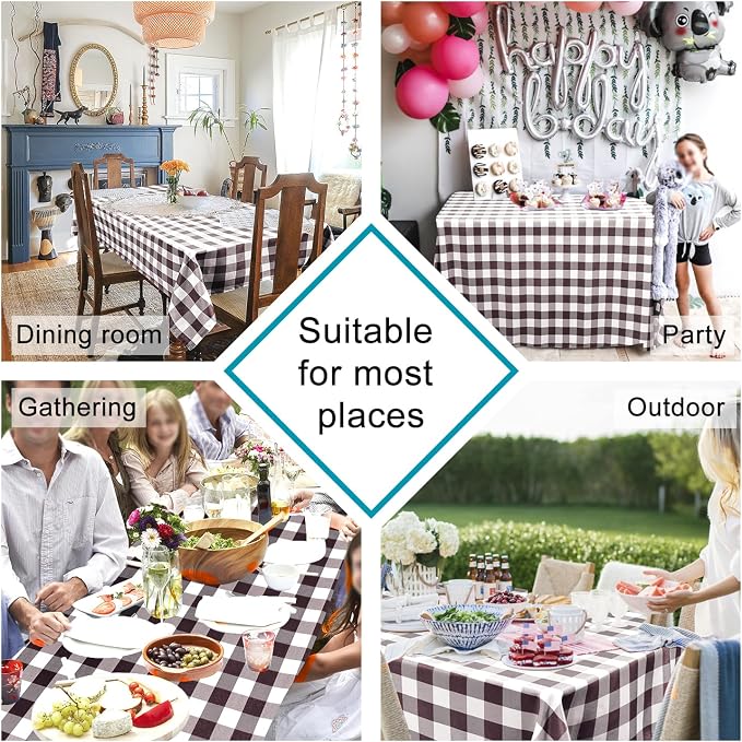 Checkered Tablecloth Rectangle