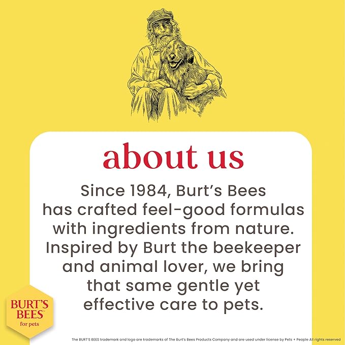 Burt's Bees for Pets Dog Paw and Nose Lotion with Rosemary and Olive Oil, Moisturizing Paw Balm for Dry Cracked Pads and Dog Nose Butter Moisturizer, Paw Lotion for Dogs Skin Care, 4 Fl Oz - 24 Pack