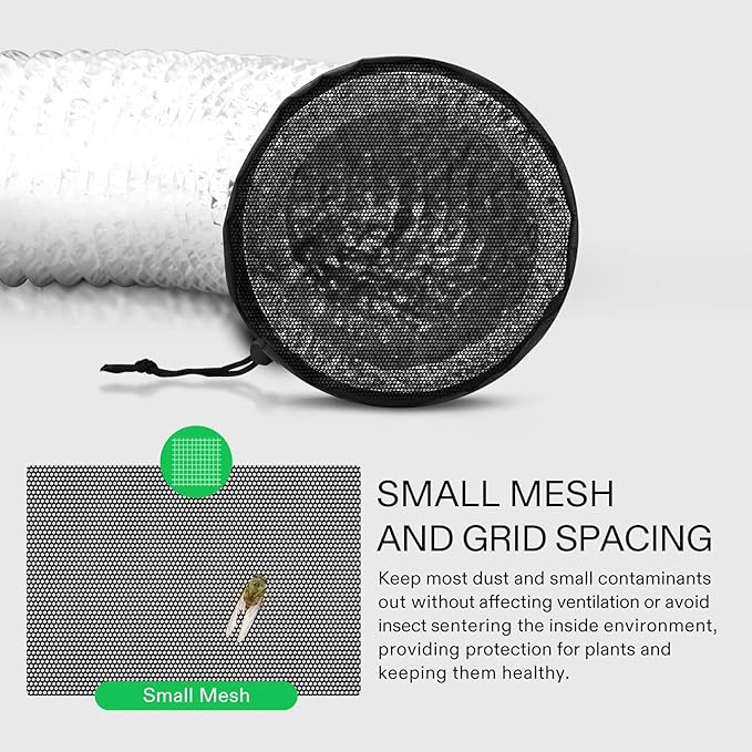 VIVOSUN 2-Pcs. Grow Tent Vent Cover