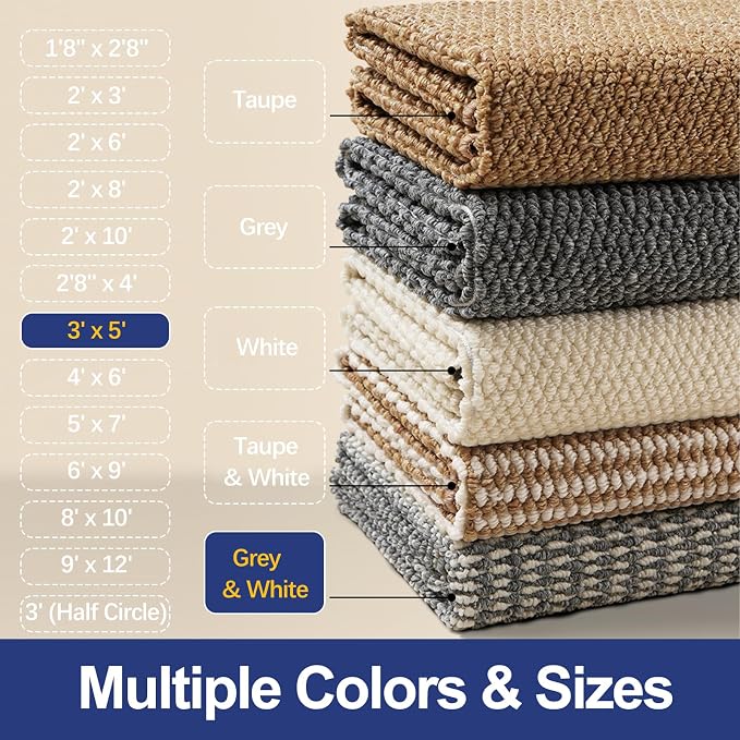 Dirt Trapping Door Mat 36x60, 3D Scarping Surface Doormat