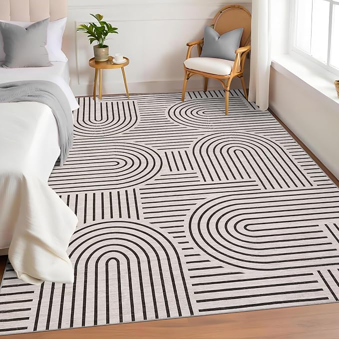 ROYHOME Washable Rug 8x10 Area Rugs