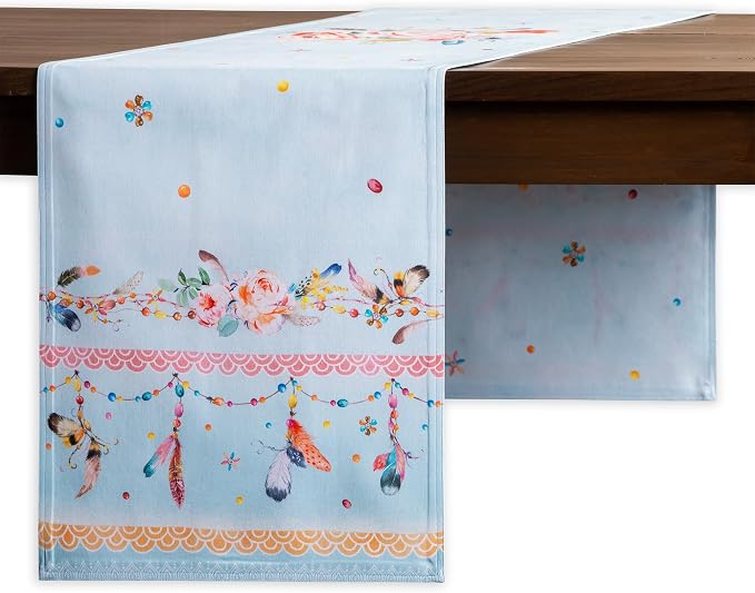Maison d' Hermine Table Runner 100% Cotton 14.50" x 108" | Table Runners 108