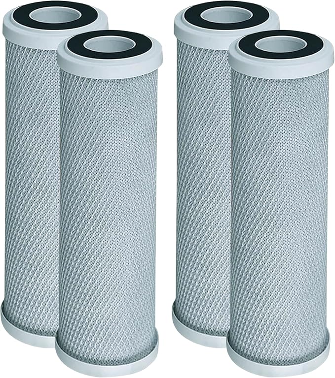 CFS – 4 Pack Radial Flow Carbon Water Filter Cartridges Compatible