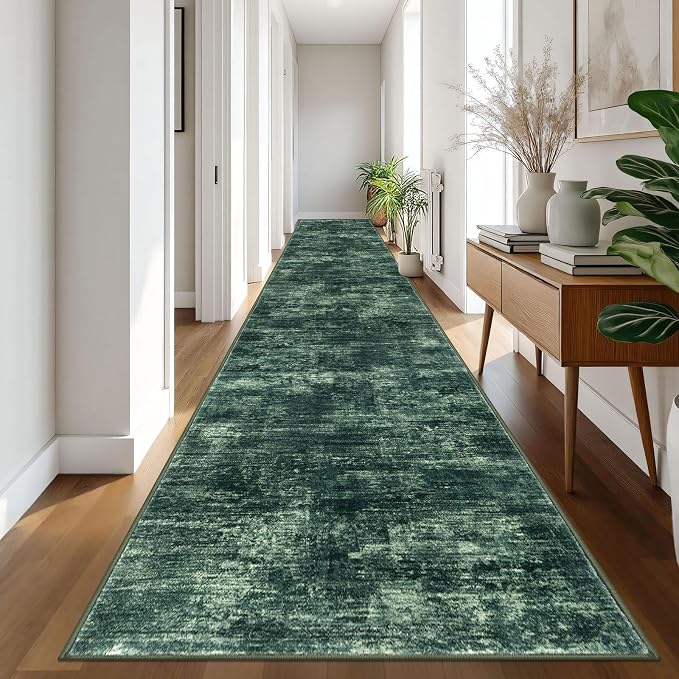 IOHOUZE Abstract Runner Rug 3x20 Ft Extra Long Washable Runners