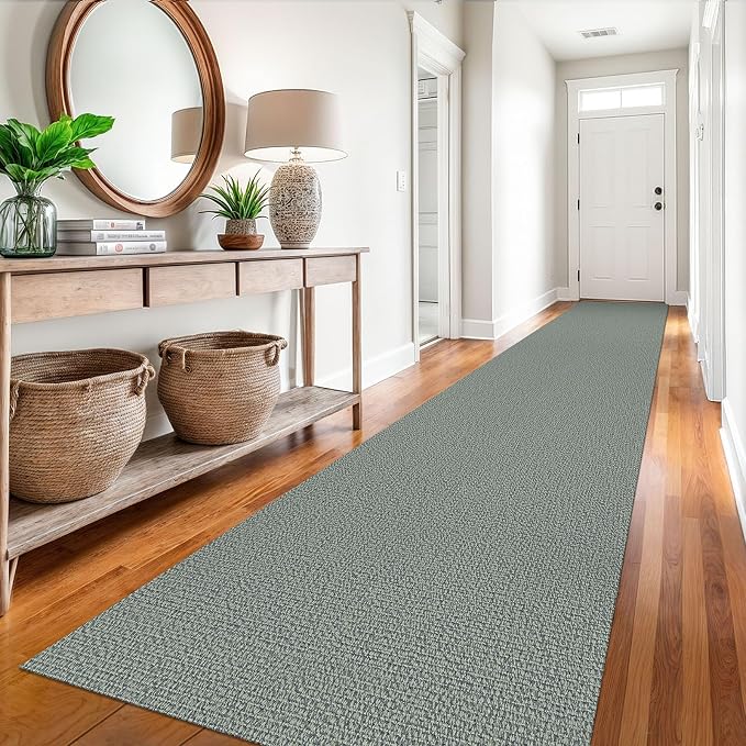 EARTHALL Extra Long Runner Rug 3x16 Ft Washable Runners