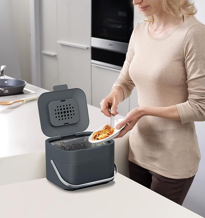 Joseph Joseph Intelligent Waste Compost Bin Food Waste Caddy