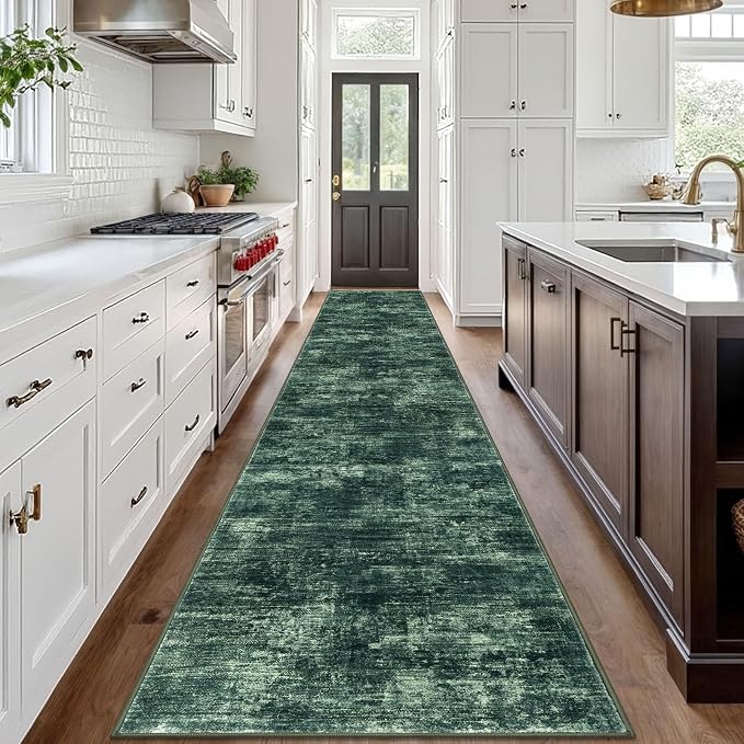 IOHOUZE Abstract Runner Rug 3x18 Ft Washable Runners