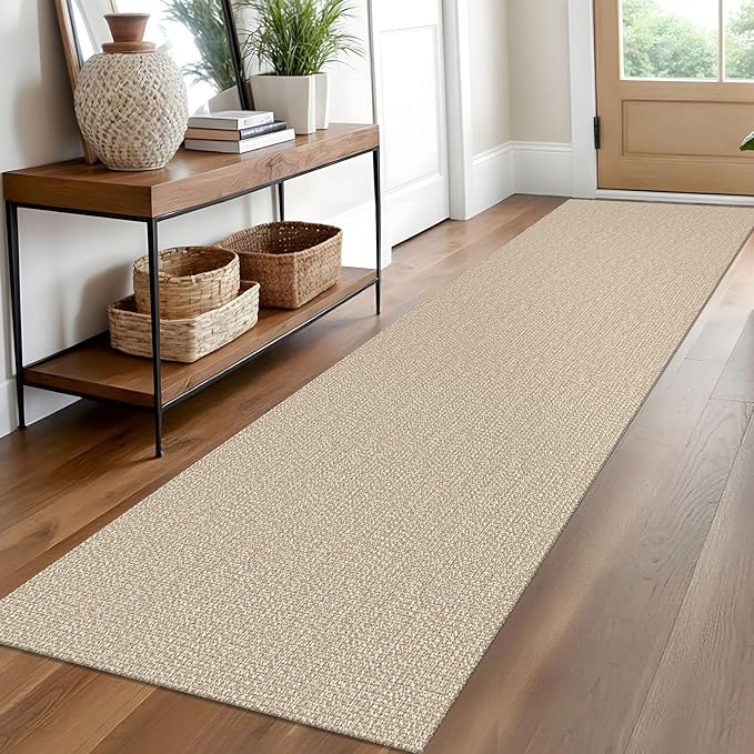 EARTHALL Washable Runner Rug 2x10 Ft Non Slip Runners