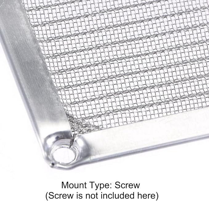 MECCANIXITY 60mm Computer Fan Filter Grills Stainless Steel Mesh Dustproof Case