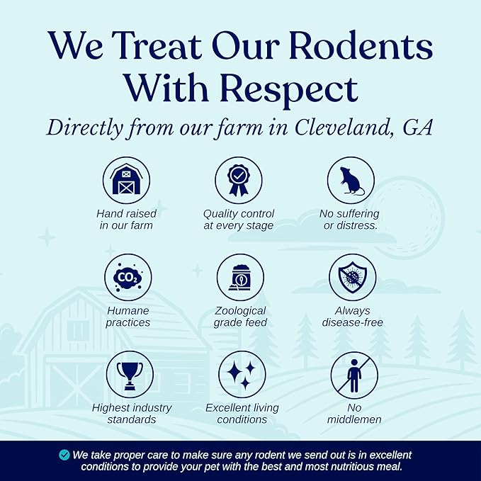 MiceDirect EST. 2003 75 Frozen Mice Fuzzie Feeders Snake Food for Juvenile Hognose Corn milks (1.25-1.5 in) (300 Grams Min)